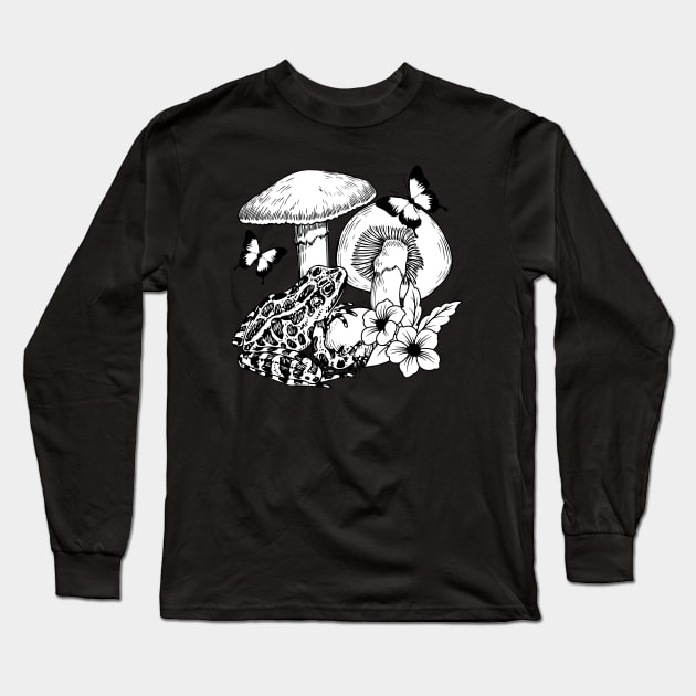 Goblincore Long Sleeve T-Shirt by valentinahramov